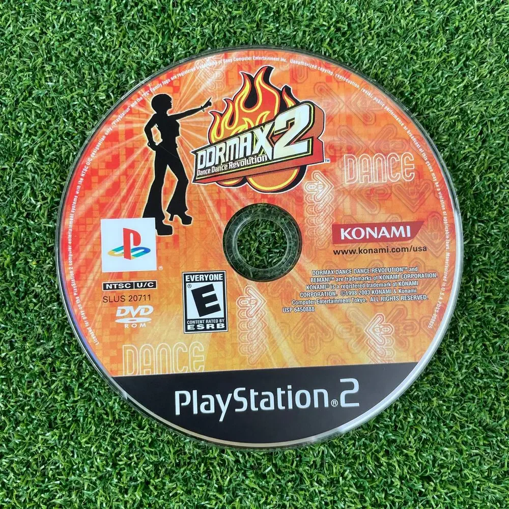 DDRMAX2: Dance Dance Revolution Sony PlayStation 2 PS2 Disc Only